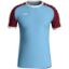Afbeeldingen van Shirt Iconic KM zachtblauw/wijnrood