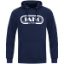 Afbeeldingen van Sweater met kap Retro marine